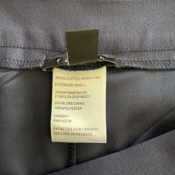 Tribal Pull On Ponte Skort (12 Petite) Navy - New No Tags - Picture 7 of 9